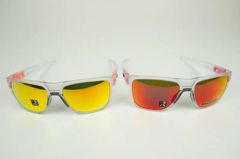 Oakley Crossrange XL Sunglasses Crystal Pop Fire Iridium-9
