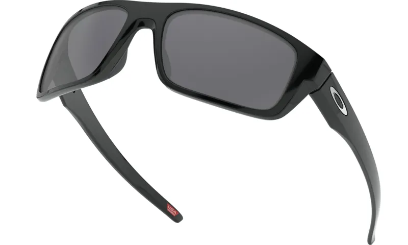 Oakley Drop Point Sunglasses Polished Black/Black Iridium-4