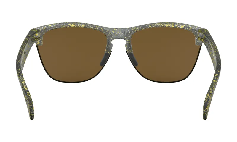 Oakley Frogskins Lite Sunglasses Splatter Crystal Black/24K Iridium-2