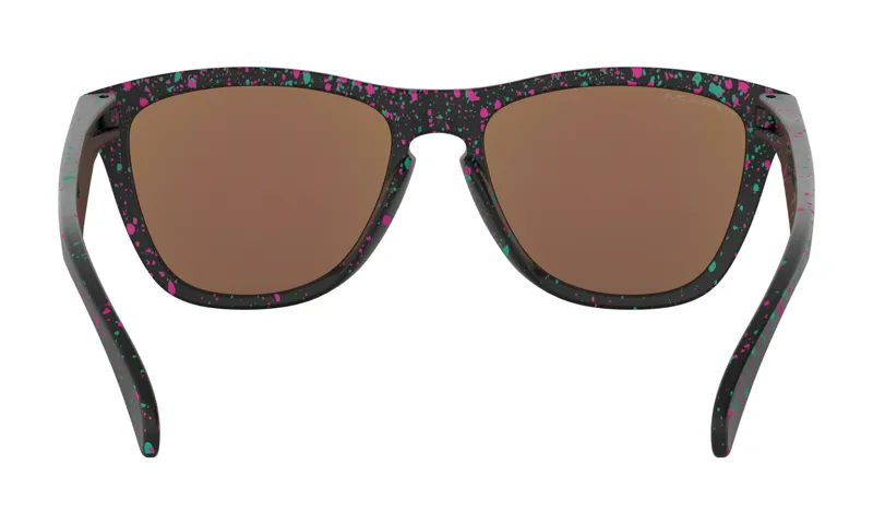 Oakley Frogskins Sunglasses Splatter Black Sapphire Prizm
