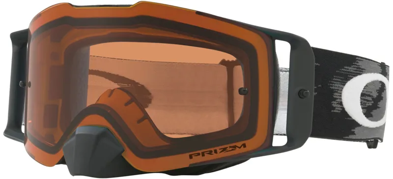Oakley Frontline MX Goggles Matt Black/Prizm MX Bronze