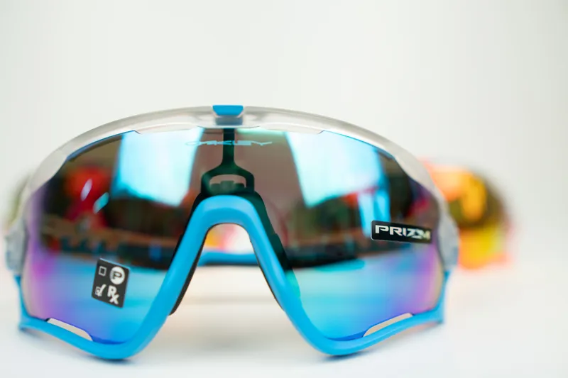 Oakley Jawbreaker Sunglasses Crystal Pop Fire Iridium-9