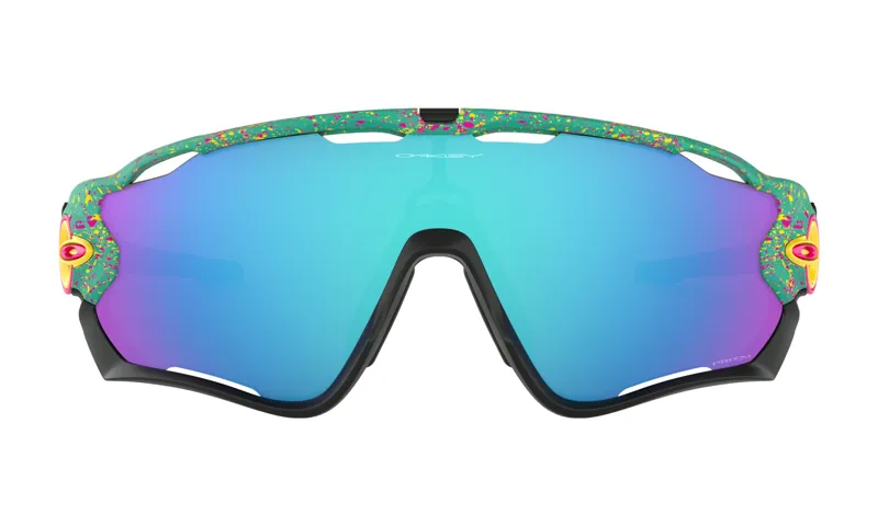 Oakley Jawbreaker Sunglasses Splatter Celeste Prizm Sapphire-1