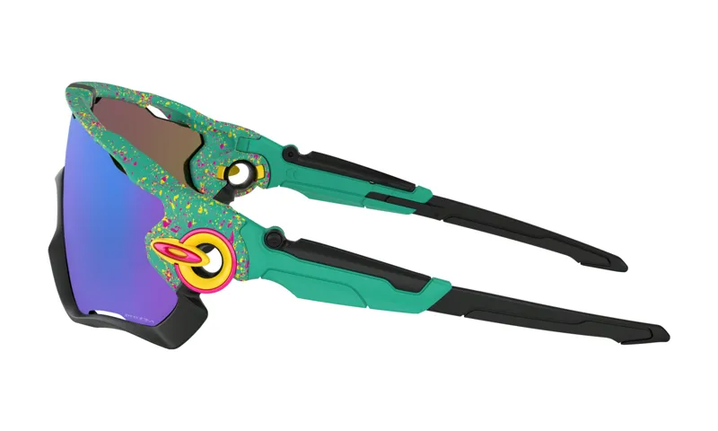 Oakley Jawbreaker Sunglasses Splatter Celeste Prizm Sapphire-2