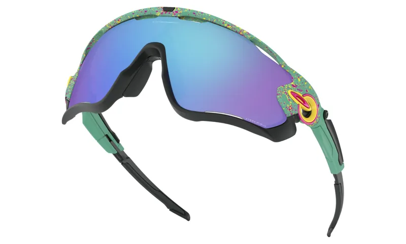Oakley Jawbreaker Sunglasses Splatter Celeste Prizm Sapphire-3