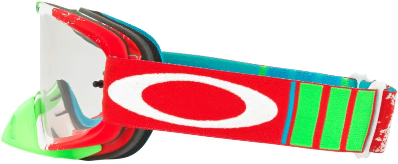 Oakley O-Frame 2.0 MX Goggles Red/White/Green-2