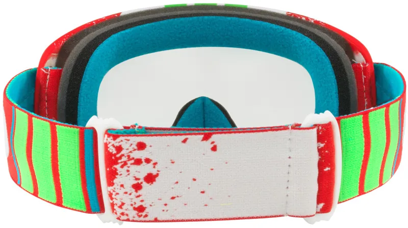 Oakley O-Frame 2.0 MX Goggles Red/White/Green-3