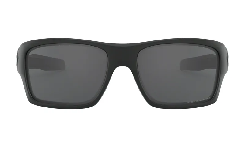 Oakley Turbine Sunglasses Matte Black/Grey Polarized-1