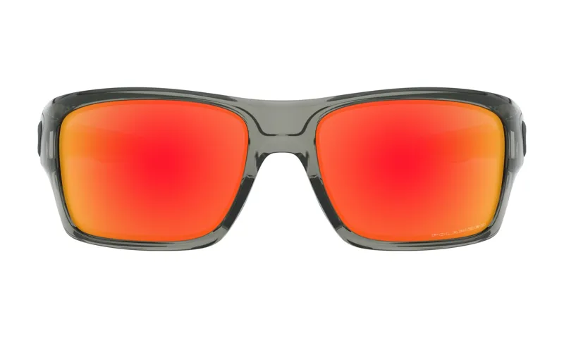 Oakley Turbine Sunglasses Matte Black/Ruby Polarized-1