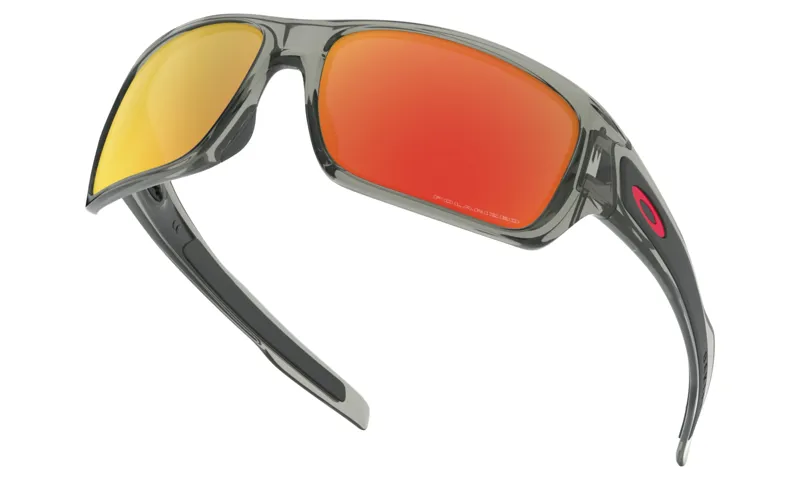 Oakley Turbine Sunglasses Matte Black/Ruby Polarized-4