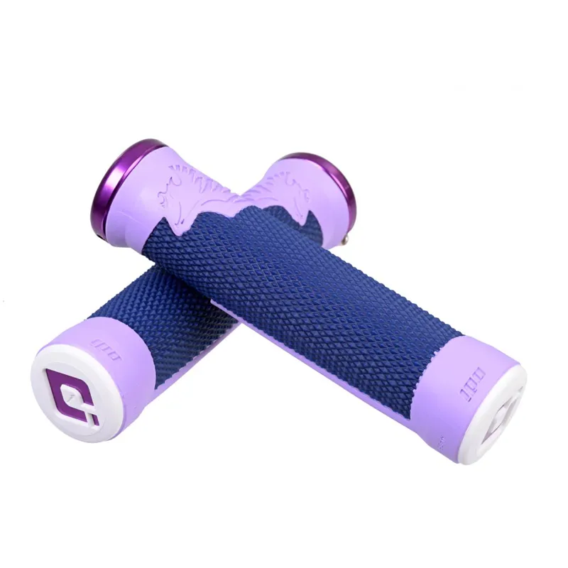 ODI AG2 Lock On Grips Purple-1