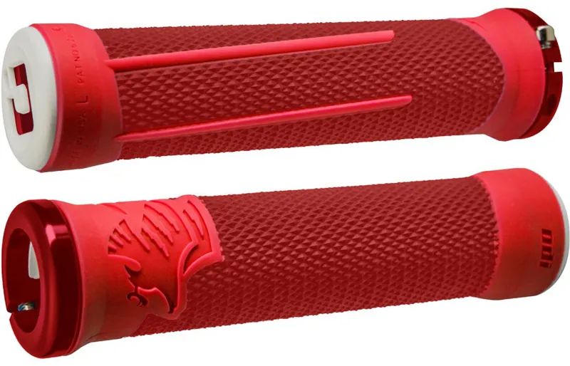 ODI AG2 Lock On Grips Red-1