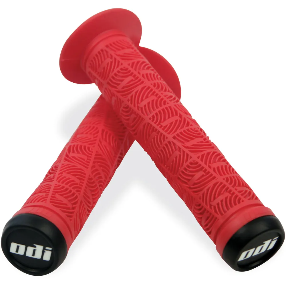 Image of ODI O Grip BMX/Scooter Handlebar Grips 143mm - Red