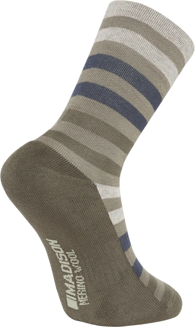 Madison Isoler Merino 3-Season Socks Olive-1