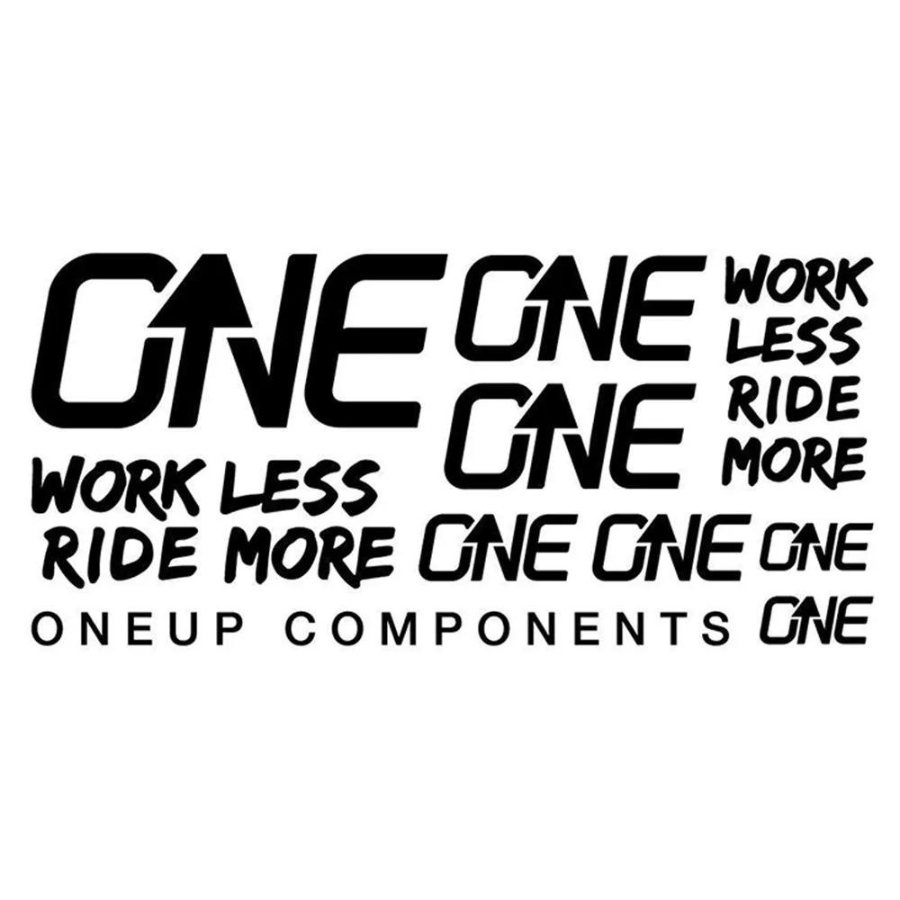 OneUp Components OneUp Handlebar Decal Kit Black