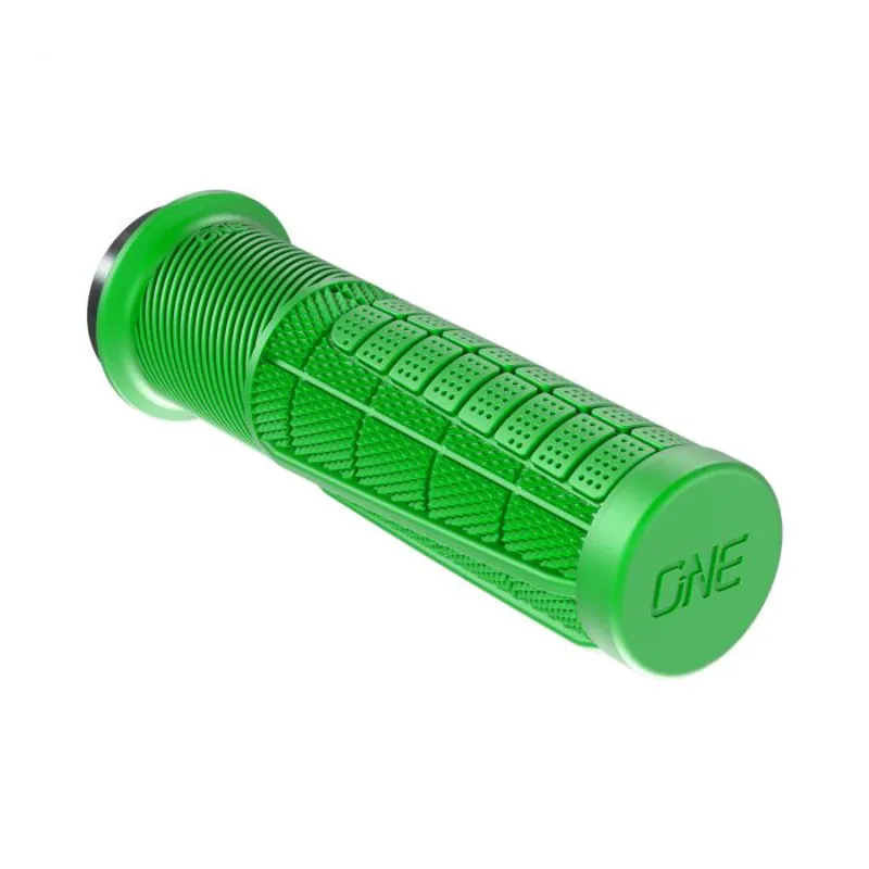 OneUp Components Thick Lock-On Grips Green