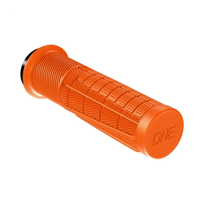 OneUp Components Thick Lock-On Grips Orange