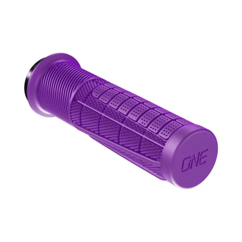 OneUp Components Thick Lock-On Grips Purple