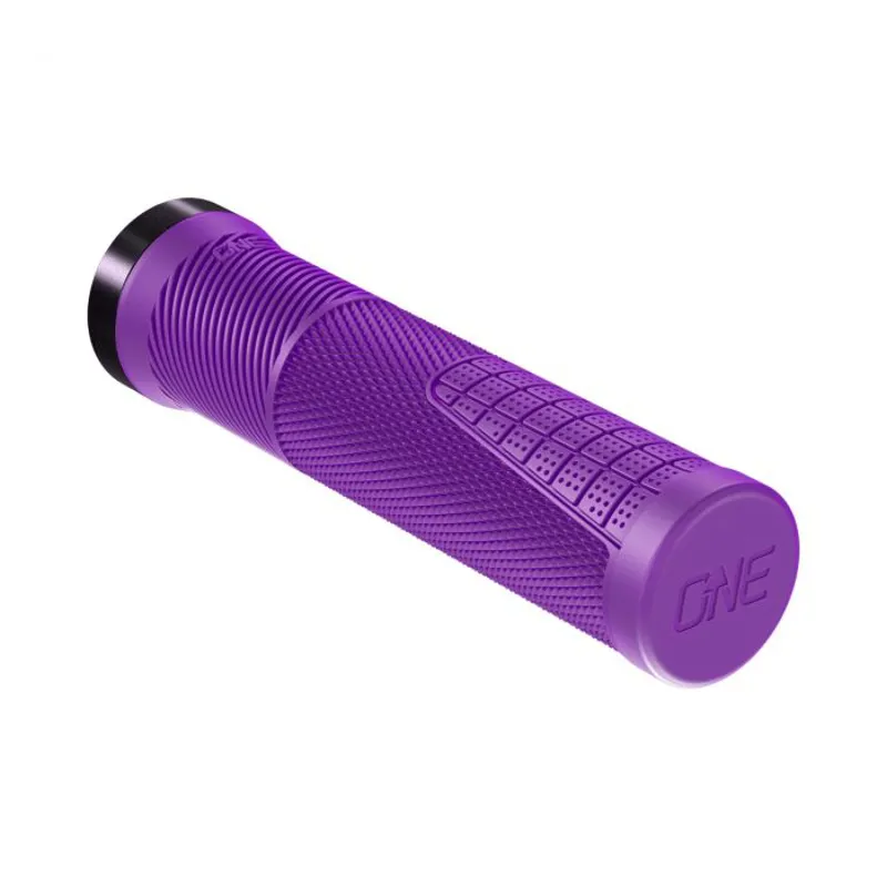 OneUp Components Thin Lock-On Grips Purple