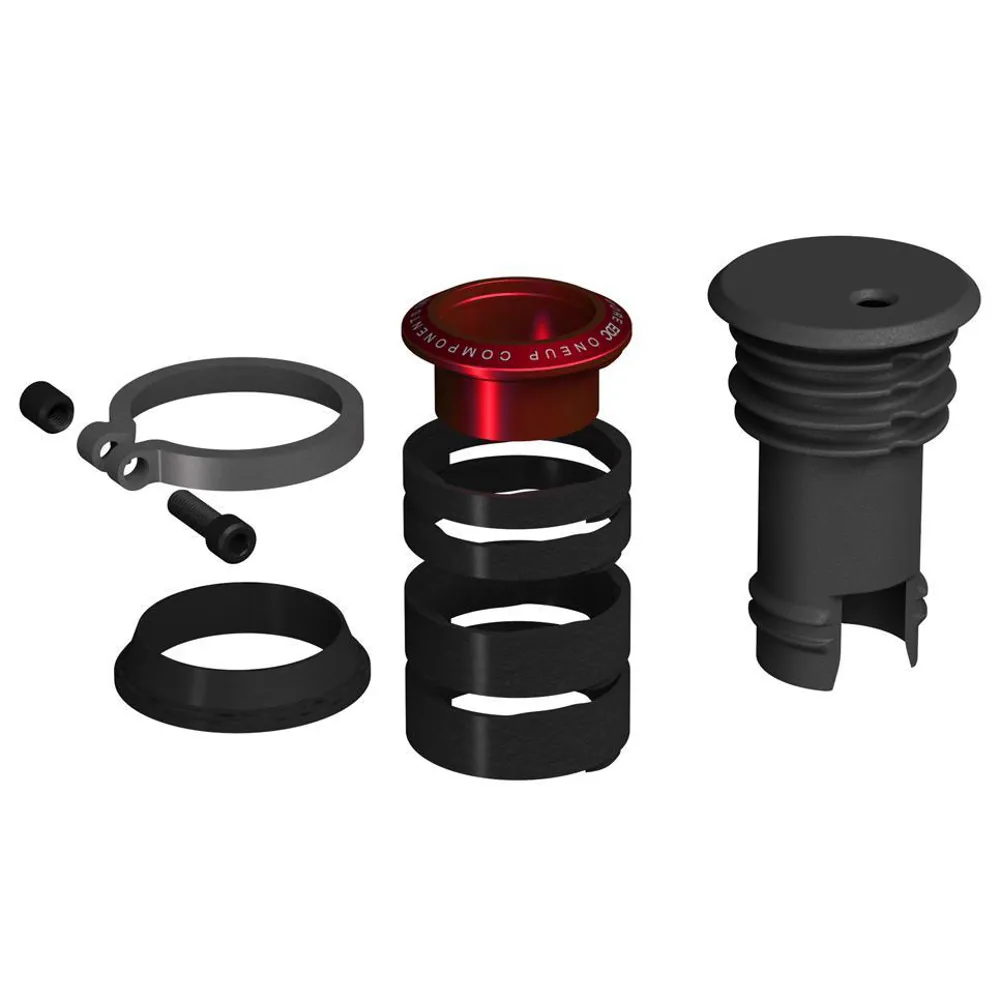 OneUp Components OneUp EDC Stem Cap/Preload Kit Red