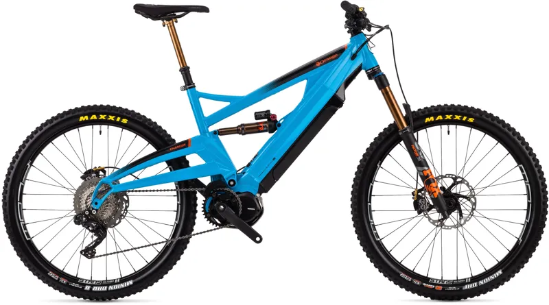 Orange Charger Factory Electric Bike Cyan Blue
