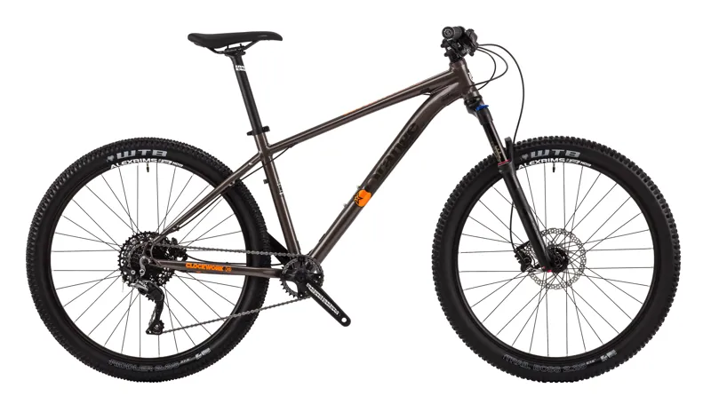 Orange Clockwork 120 S Hardtail Mountain Bike 2017 Moonstone Grey-1
