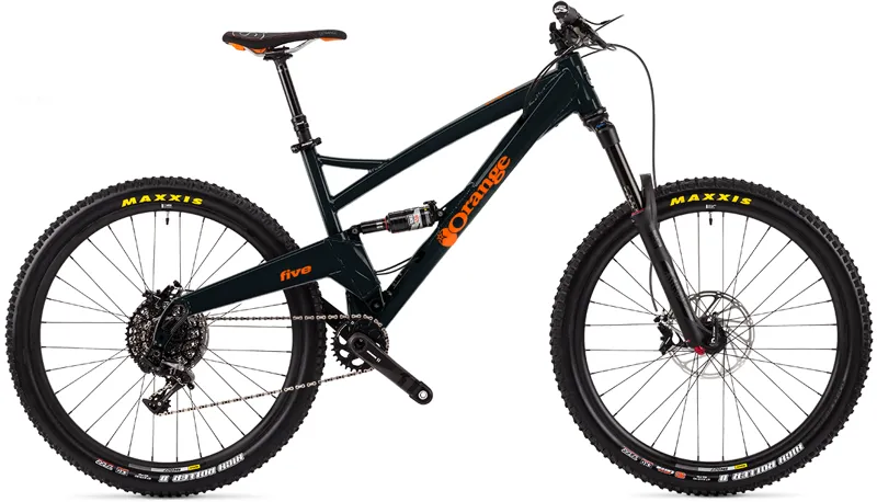 Orange Five RS 27.5 Mountain Bike 2017 Jet Black