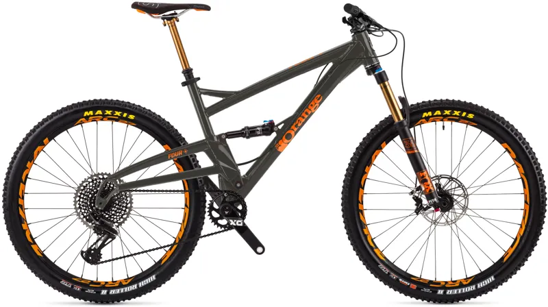 Orange Four Factory 27.5 Mountain Bike 2018 Charcoal Grey