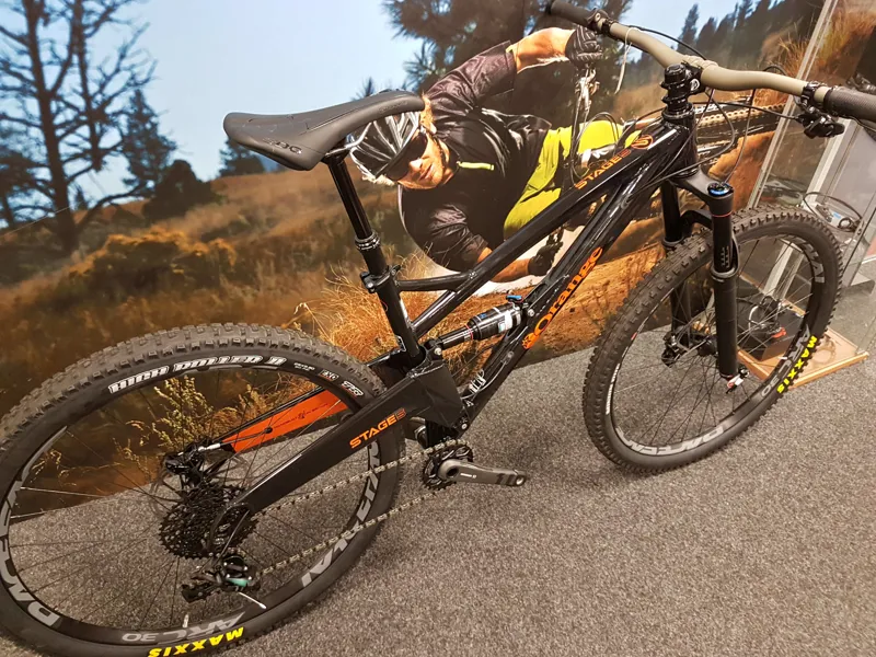 Orange Stage 5 RS 29er Mountain Bike 2017 Jet Black-1