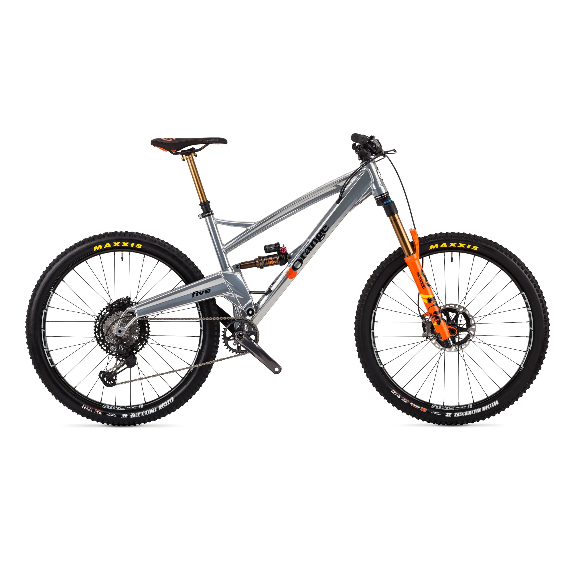Orange Five XTR 27.5 Mountain Bike 2019 Stirling Silver Orange Five XTR 27.5 Mountain Bike 2019 Stirling Silver