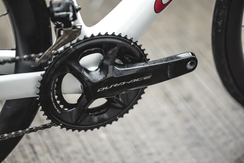 Ex Demo Orbea Orca M10 iLtd PWR 55cm Road Bike 2022 White-1