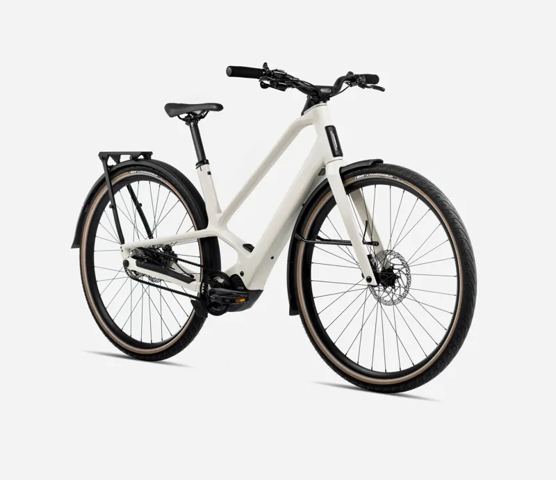 Orbea Diem 20 Electric Bike 2024 Ivory White-1