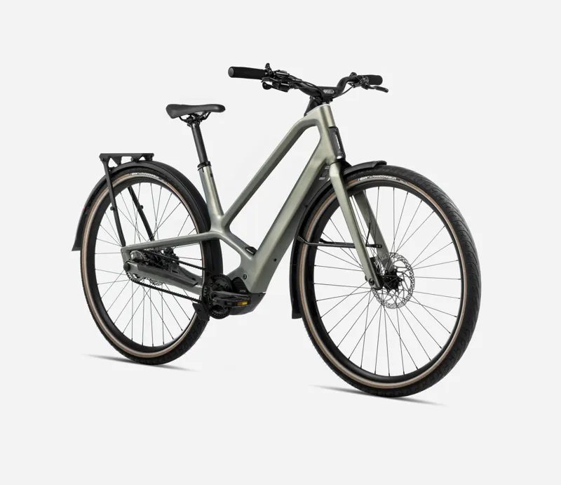 Orbea Diem 20 Electric Bike 2024 Spaceship Green-1