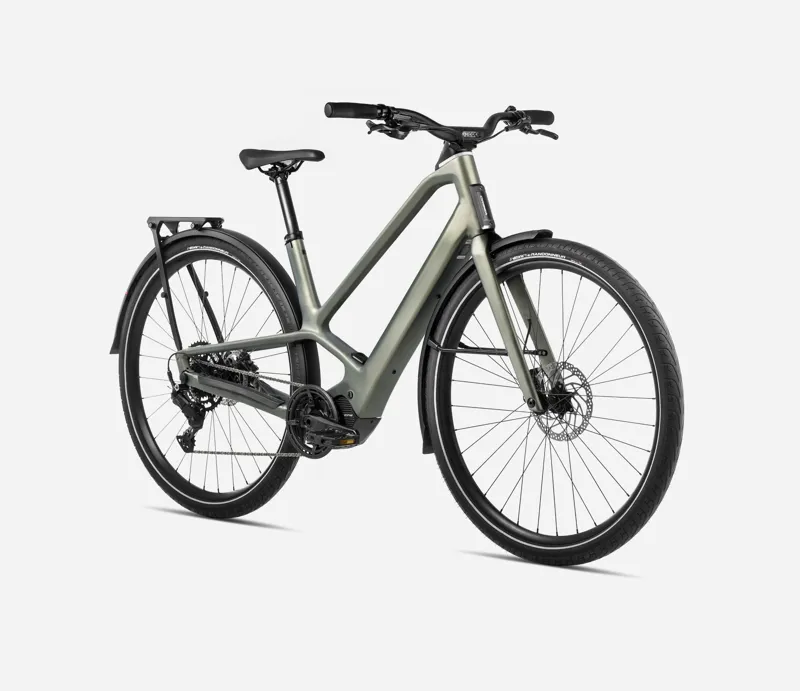 Orbea Diem 30 Electric Bike 2024 Spaceship Green-1