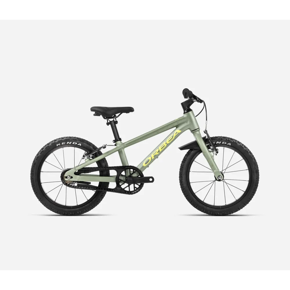 Image of Orbea MX 16 Kids Bike 2024 Metallic Green/Yellow