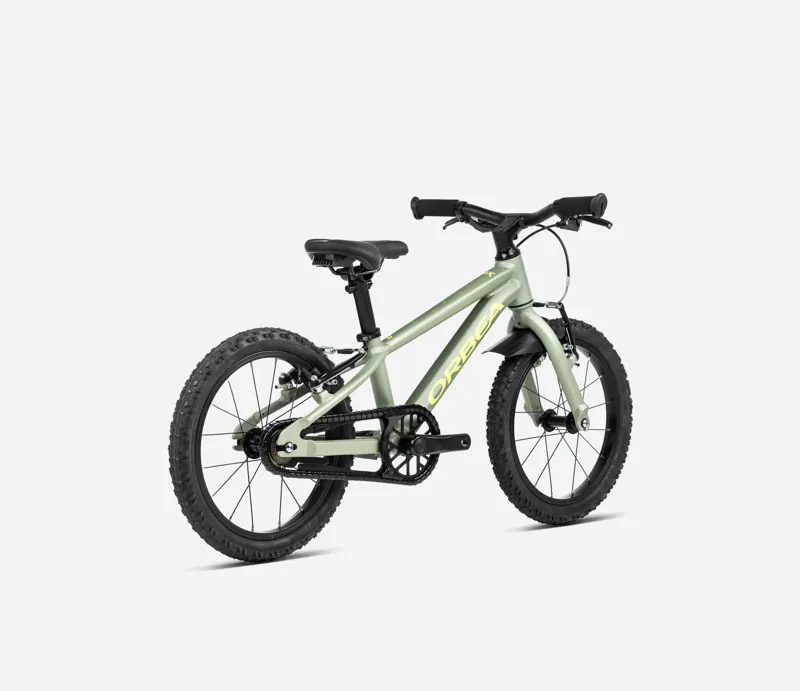 Orbea MX 16 Kids Bike 2024 Metallic Green/Yellow-2