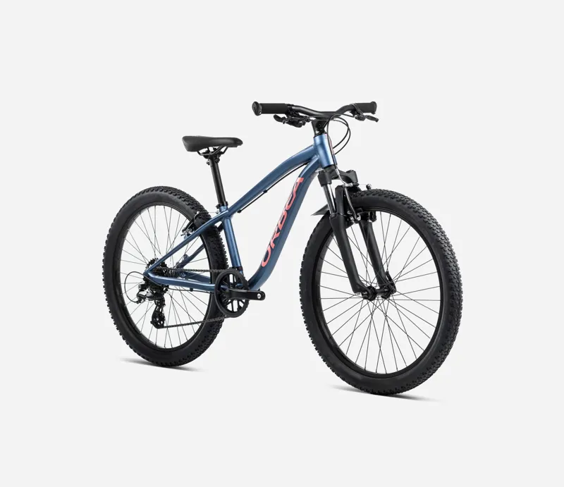 Orbea MX 24 XC Kids Bike 2024 Moondust Blue/Red-1