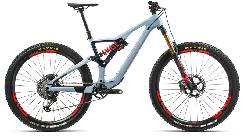 Orbea Rallon M-Ltd 29er Mountain Bike 2020 Grey Blue / Gloss Red