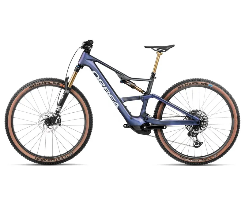 Orbea Rise SL M-Ltd 630Wh Electric Bike 2025 Tanzenite Carbon View/Carbon-1