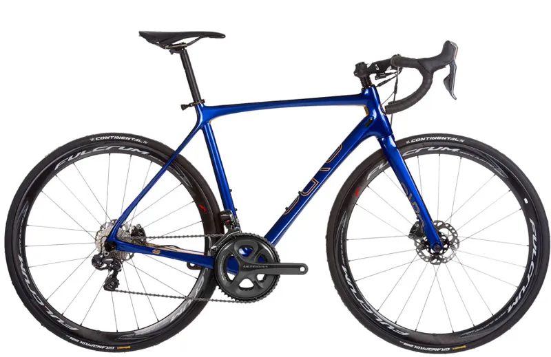 Orro Signature Gold STC 8070 Di2 Disc Road Bike 2018 Blue