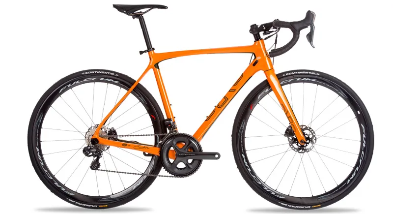 Orro Signature Gold STC 8070 Di2 Disc Road Bike 2018 Sunburst Aurora