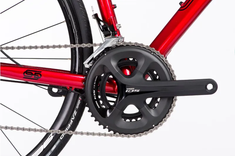 Orro Terra Gravel 105 TRP Thru Axle Gravel Bike 2018 Red-3