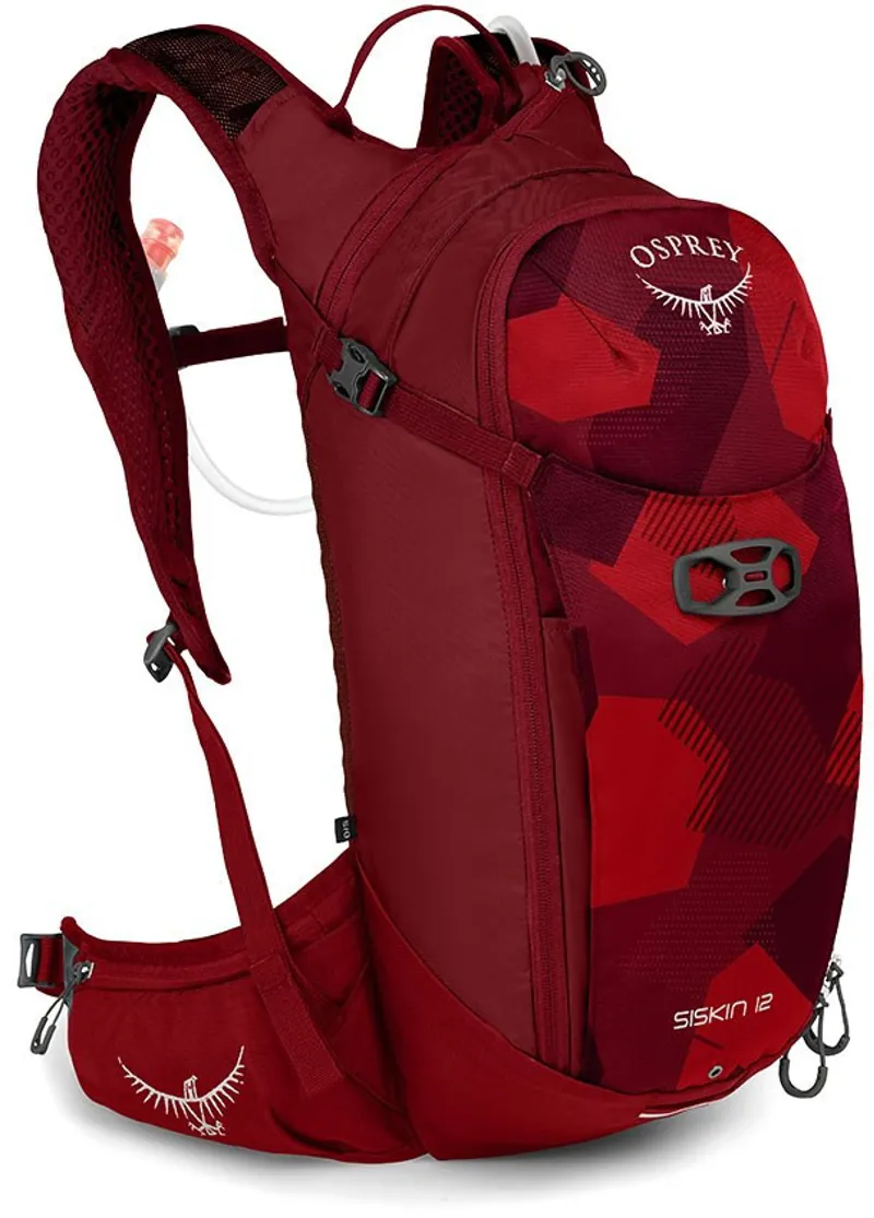 Osprey Siskin 12 Hydration Pack Molten Red