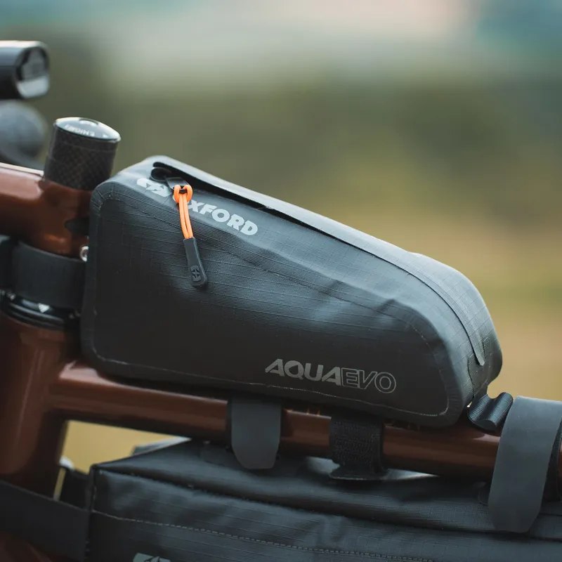 Oxford Aqua Evo Adventure Top Tube Pack Black-4