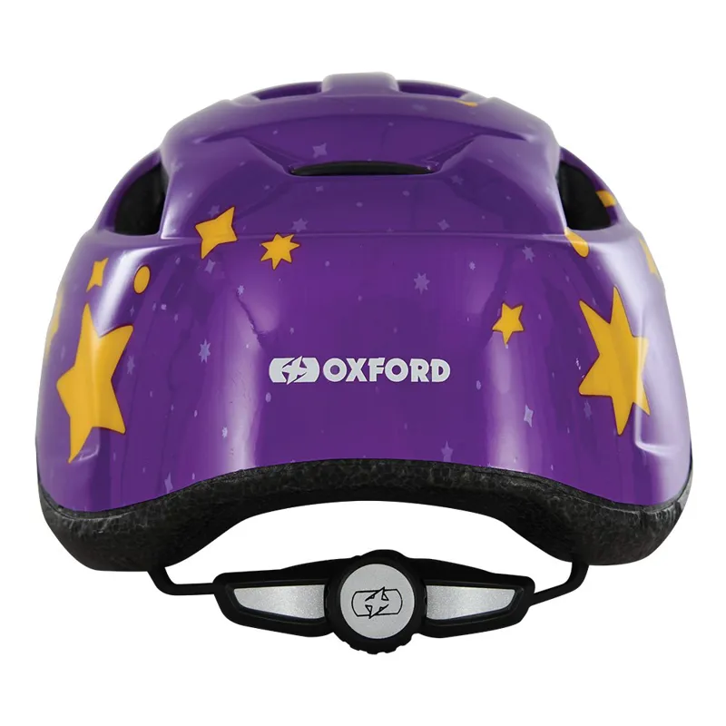 Oxford Junior Helmet Purple Stars 48-54cm -1