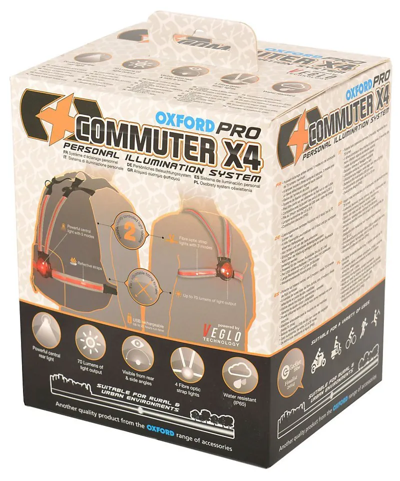Oxford LD720 Commuter X4 Personal Illumination System-2
