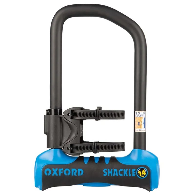 Oxford Shackle14 Pro U-Lock 260mmx177mm Blue-1