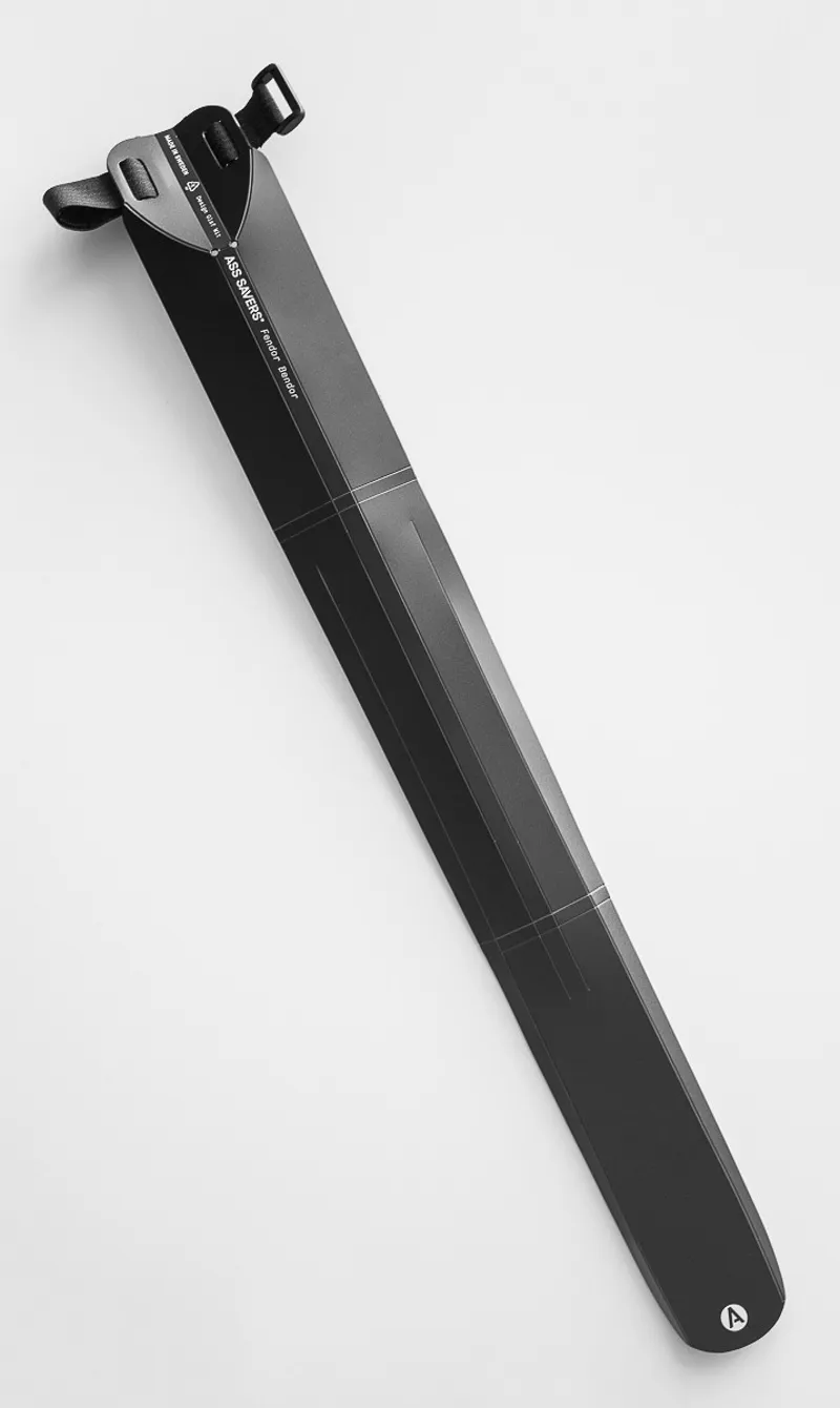 Ass Savers Fendor Bendor Regular Rear Mudguard Black