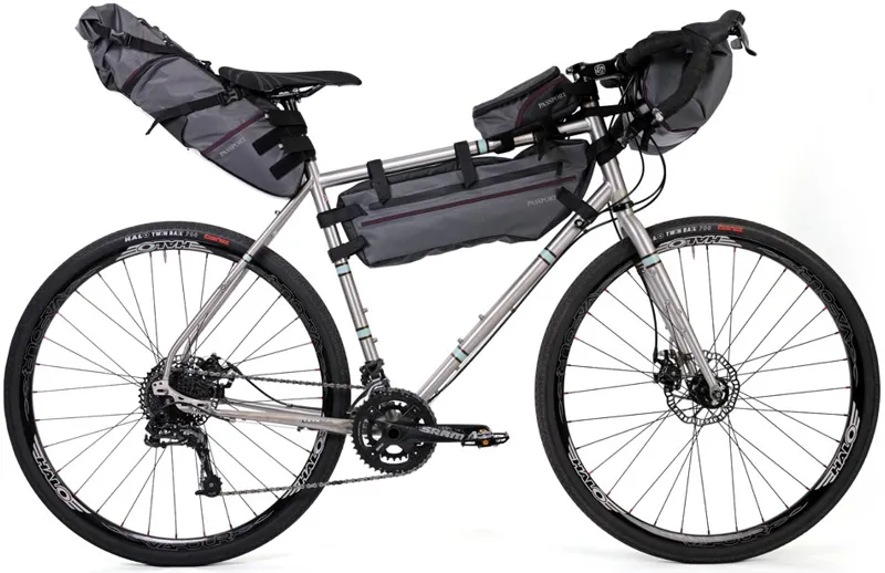 Passport Top Tube Bag Grey-5