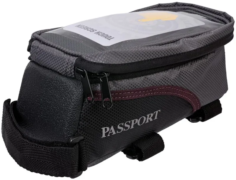 Passport Top Tube Bag Grey-1